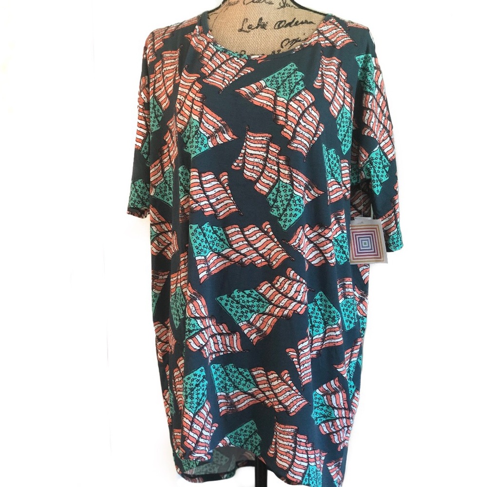 Lularoe American Dream Irma Tunic